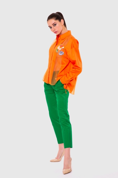  GIZIA - Havuç Kesim Yeşil Pantolon
