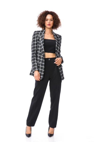 Gizia Black Suit with Tweed Jacket. 3 Gizia Black Suit with Tweed Jacket. 3