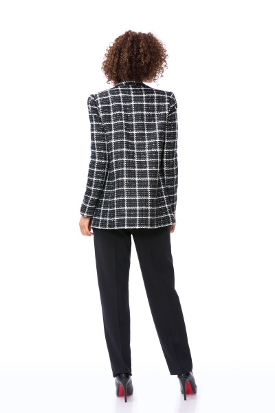 Gizia Black Suit with Tweed Jacket. 1 Gizia Black Suit with Tweed Jacket. 1
