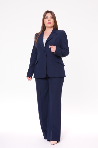 Navy blue suit clearance women