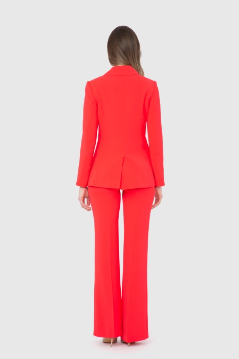 Gizia Front Button Detailed Red Suit. 3