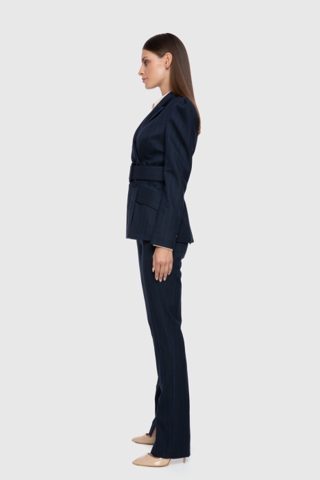 Gizia Belt Detailed Blazer Jacket. 2 Gizia Belt Detailed Blazer Jacket. 2
