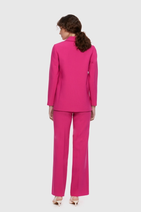 Gizia Pocket Detailed Pink Suit. 3