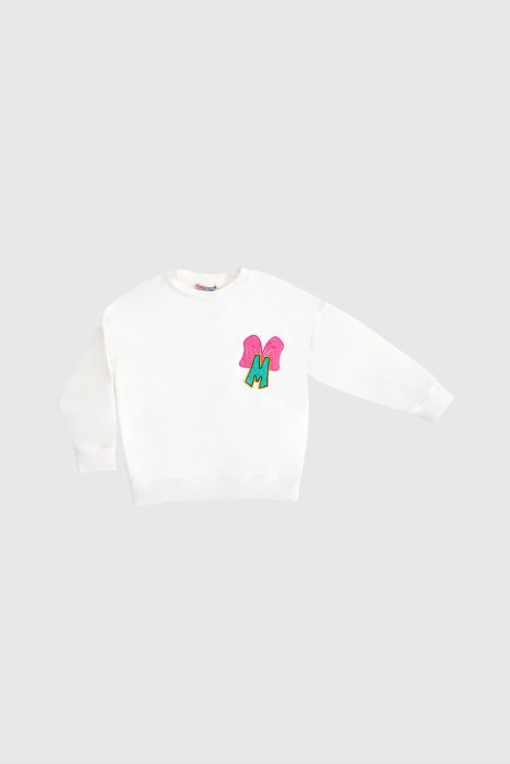 Gizia Applique Detailed Sweatshirt. 1