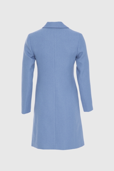 Gizia Blue Mini Jacket Dress. 3