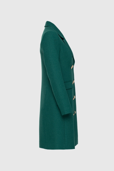 Gizia Green Mini Jacket Dress. 2