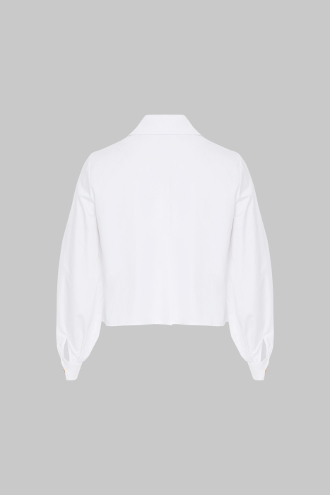 Gizia قميص بوبلين أبيض. 3