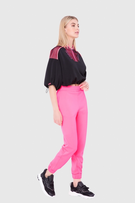 Gizia Manı Manı Baskılı Crop Sweatshirt. 2 Gizia Manı Manı Baskılı Crop Sweatshirt. 2