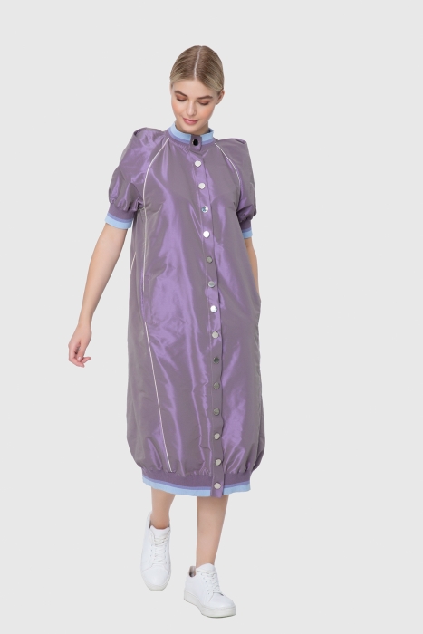 Gizia Ribbon Detailed Caftan Dress. 1