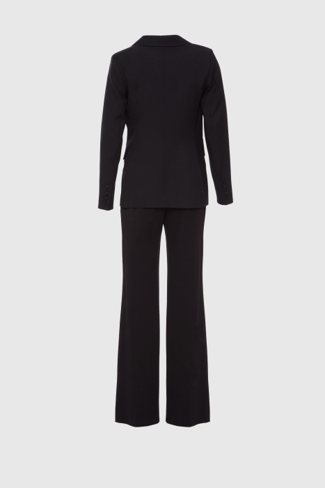 Gizia Double Buttoned Black Suit with Palazzo Pants. 3