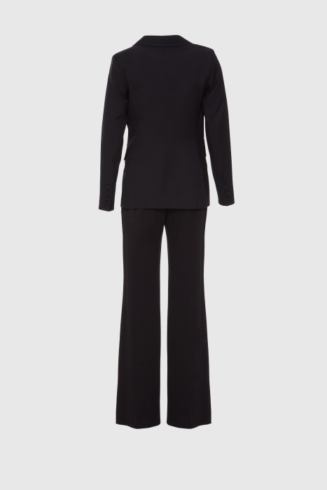 Gizia Double Buttoned Black Suit with Palazzo Pants. 3 Gizia Double Buttoned Black Suit with Palazzo Pants. 3