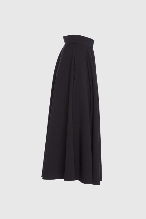 Gizia Black Flared Skirt. 2 Gizia Black Flared Skirt. 2