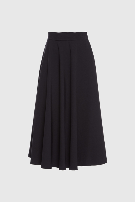Gizia Black Flared Skirt. 3 Gizia Black Flared Skirt. 3