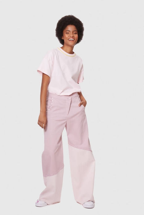 Gizia 2 Colored Palazzo Denim Trousers. 1 Gizia 2 Colored Palazzo Denim Trousers. 1