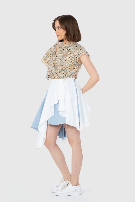 Gizia Tassel Detailed Asymmetrical Dress. 2