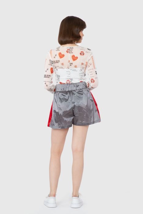 Gizia Embroidery And Garni Detailed Shorts. 3