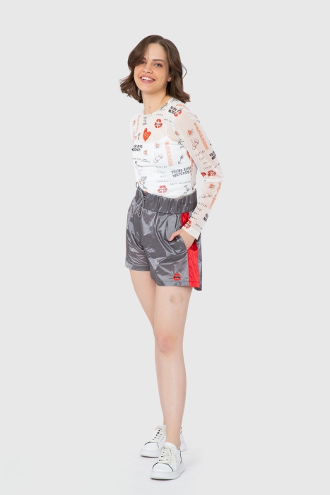 Gizia Embroidery And Garni Detailed Shorts. 2