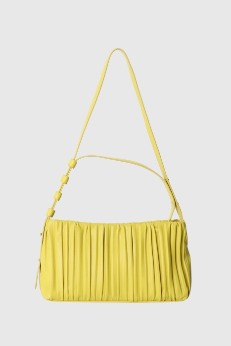 Gizia Yellow Leather Bag. 1