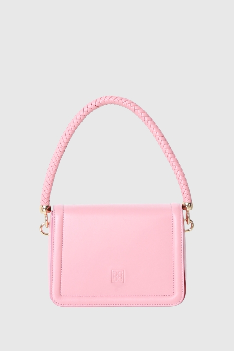 Gizia Pink Leather Bag. 1