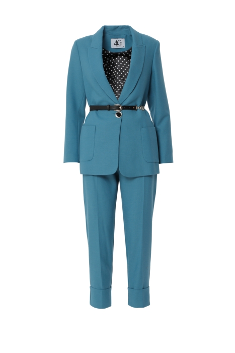 Gizia Pocket Detailed Women's Suit. 1
