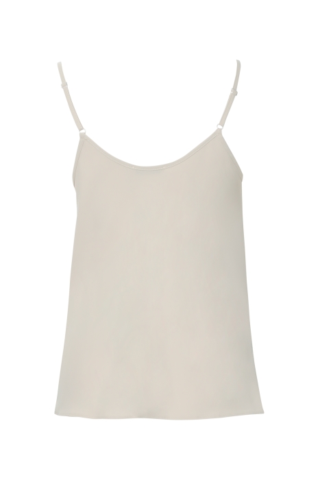Gizia Beige Blouse With Cowl Neckline. 3 Gizia Beige Blouse With Cowl Neckline. 3
