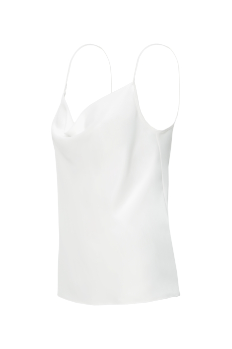 Gizia Ecru Blouse With Cowl Neckline. 2 Gizia Ecru Blouse With Cowl Neckline. 2