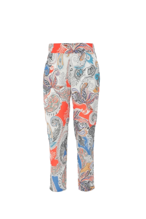 Gizia Embroidered Carrot Pants. 4