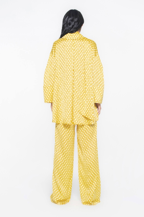 Gizia Thick Armband Yellow Blouse With Belt. 4 Gizia Thick Armband Yellow Blouse With Belt. 4
