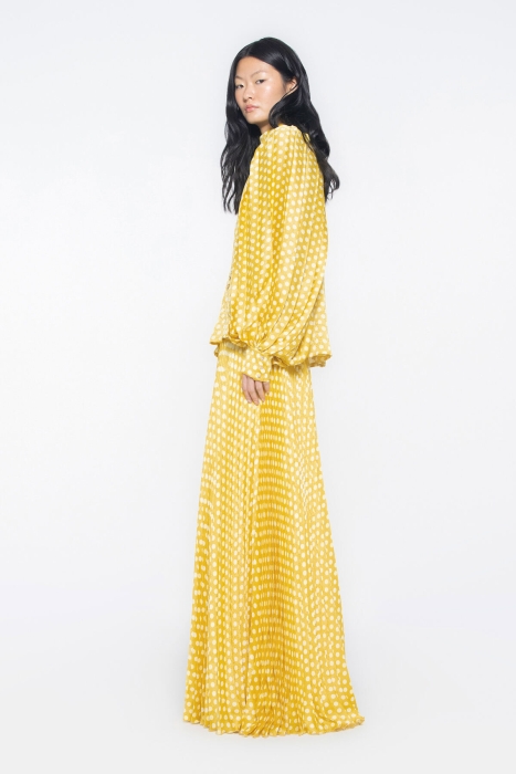 Gizia Yellow Blouse with Polka Dot. 2 Gizia Yellow Blouse with Polka Dot. 2