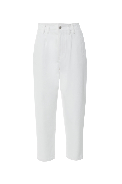 Gizia White Mom Jean Trousers. 6