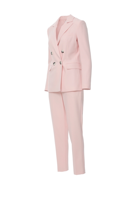 Gizia Buttoned Double Breasted Powder Regular Fit Suit. 2 Gizia Buttoned Double Breasted Powder Regular Fit Suit. 2