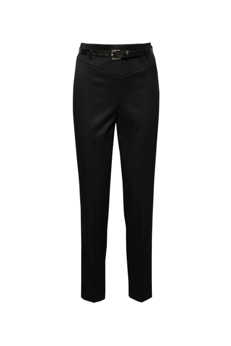 Gizia Beli Kemerli Siyah Havuç Pantolon. 1 Gizia Beli Kemerli Siyah Havuç Pantolon. 1