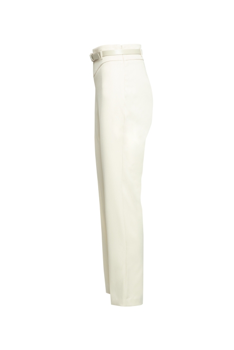 Gizia Beige Carrot Pants With Belt. 2