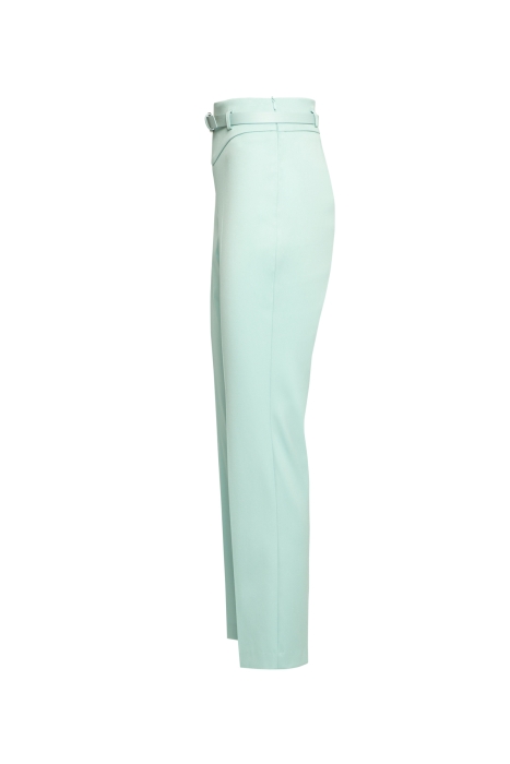 Gizia Mint Carrot Pants With Belt. 2