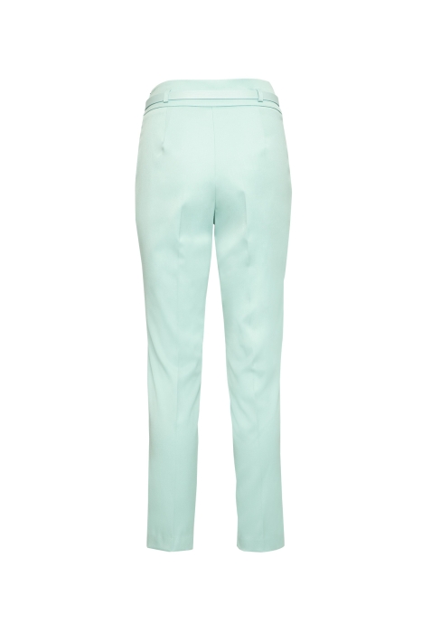 Gizia Mint Carrot Pants With Belt. 3