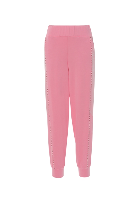 Gizia Tracksuit With Taffeta Detail On The Sides And Elastic Waist. 4