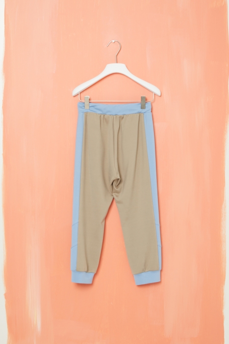 Gizia Two-Color Cord Detaıled Trousers. 2