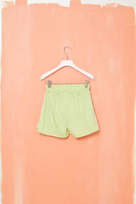 Gizia Ruffle And Pleated Detaıled Poplın Shorts. 2