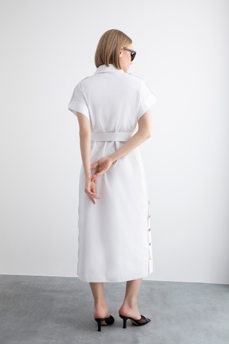 処分します‼️Herlipto Allure Belted Shirt Dress herlipto Launching September 8th at 7PM coming to you soon