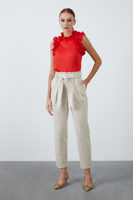 パンツ PHILOSOPHY 'Carrot' pants Beige Philosophy Carrot Trousers In Beige - 7% Off | Editorialist