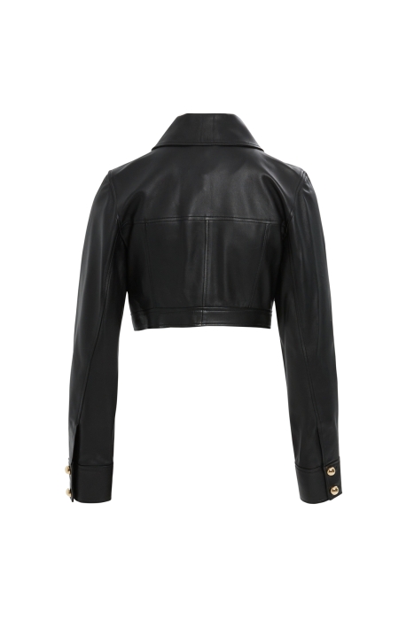 ROLAROLA★大人気★GOLD BUTTON LEATHER SHORT JACKET ROLAROLA☆大人気☆GOLD BUTTON LEATHER SHORT JACKET レザー