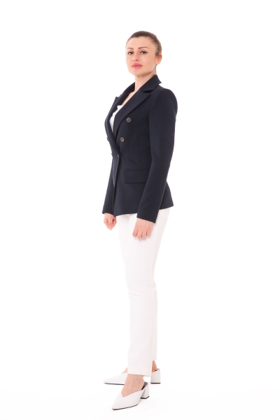 Gizia Classic Blazer Navy Blue Jacket. 2 Gizia Classic Blazer Navy Blue Jacket. 2
