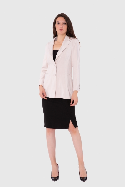 Gizia Slim Fit Blazer Stone Jacket. 2 Gizia Slim Fit Blazer Stone Jacket. 2