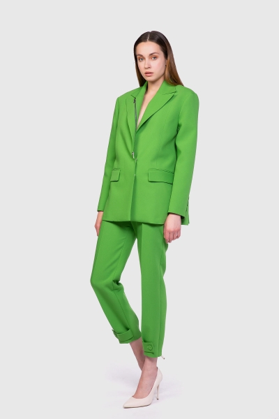 Gizia Yeşil V Yaka Ceket. 2