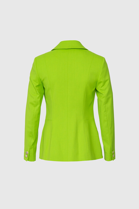 Gizia Fit Cut Blazer One Button Green Jacket. 1